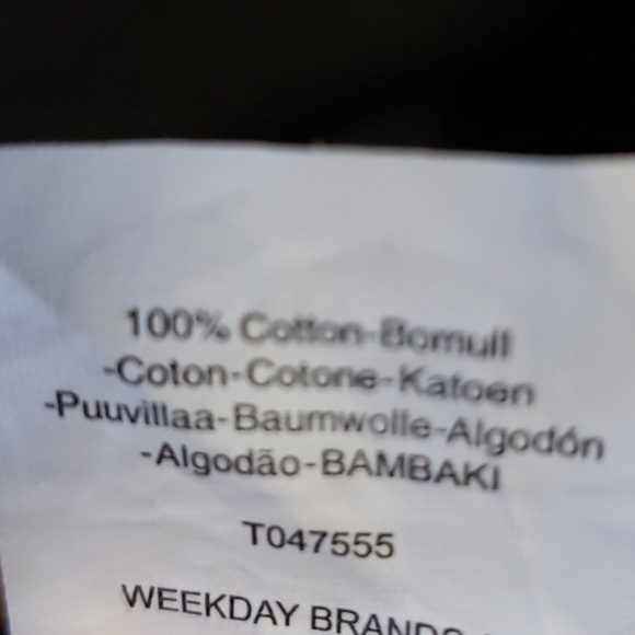 Cheap Monday "Hole" Black Denim Skirt size medium - Picture 7 of 8